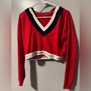 Tommy hilfiger cropped hoodie
